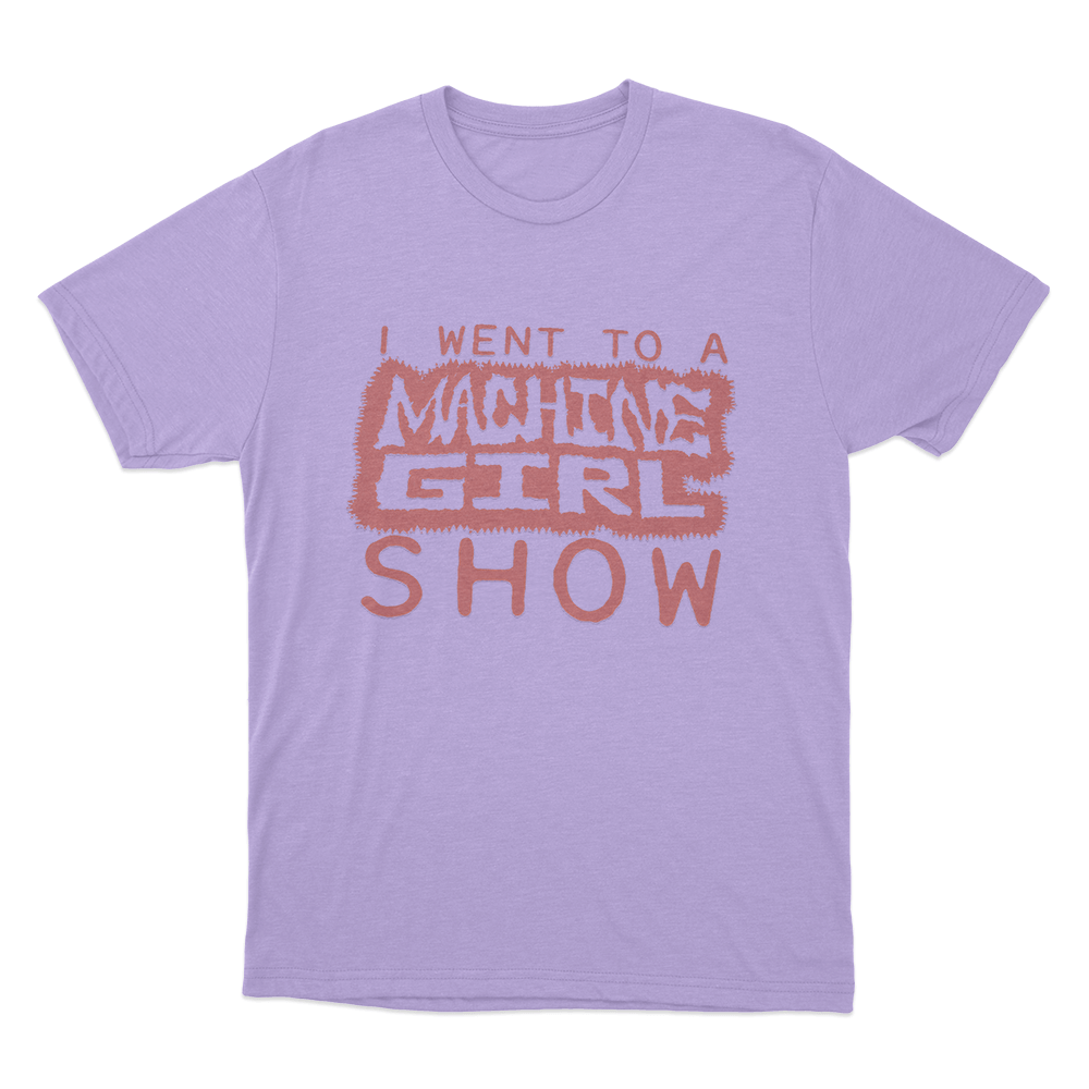 I Went To A Machine Girl Show Unisex T Shirt Purple I Went To A Machine Girl Show Unisex T Shirt Purple