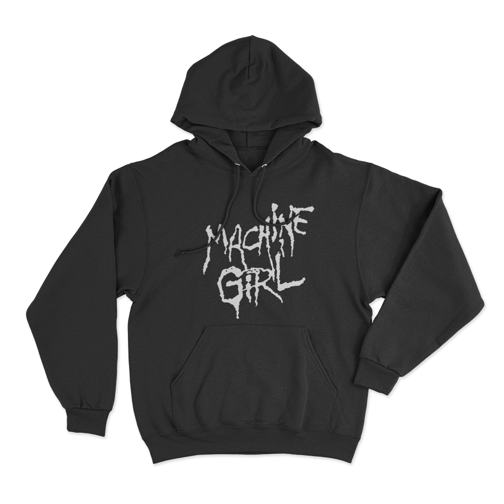 Machine Girl Logo Unisex Hoodie Black Machine Girl Logo Unisex Hoodie Black