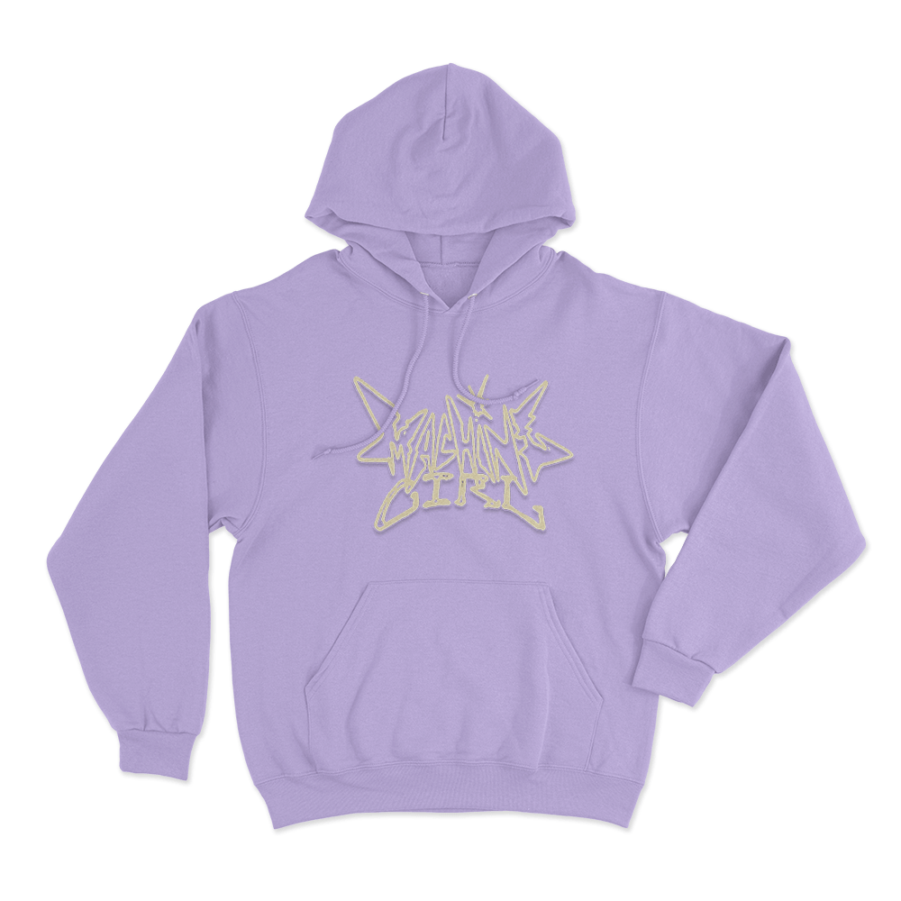 Machine Girl Super Freq Logo Unisex Hoodie Purple Machine Girl Super Freq Logo Unisex Hoodie Purple