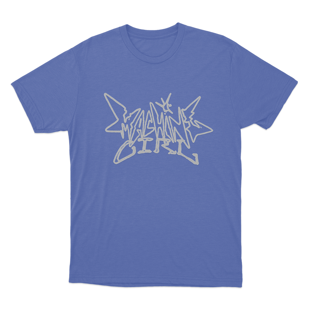 Machine Girl Super Freq Logo Unisex T Shirt Blue Machine Girl Super Freq Logo Unisex T Shirt Blue