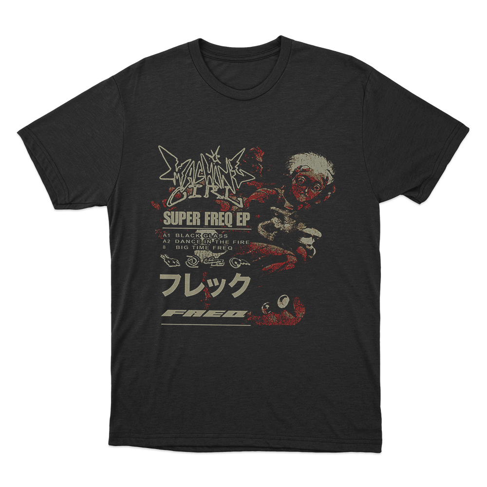 Machine Girl Super Freq Unisex T Shirt Black Machine Girl Super Freq Unisex T Shirt Black