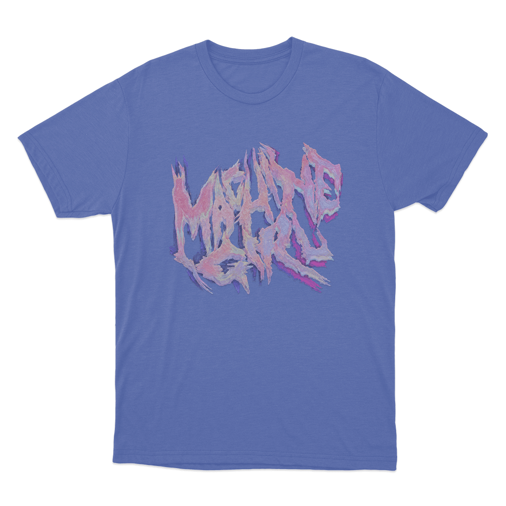 Pastel Machine Girl Logo Unisex T Shirt Blue Pastel Machine Girl Logo Unisex T Shirt Blue 1