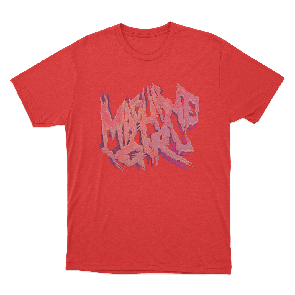 Pastel Machine Girl Logo Unisex T Shirt Red Pastel Machine Girl Logo Unisex T Shirt Red 1