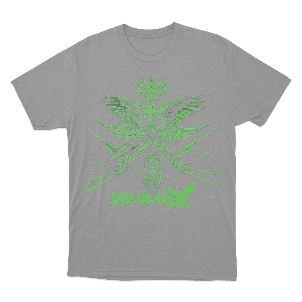 PsychoWarrior MG Ultra Unisex T Shirt Grey PsychoWarrior MG Ultra Unisex T Shirt Grey